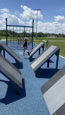 Fitness Challenge Course at Central Park North area