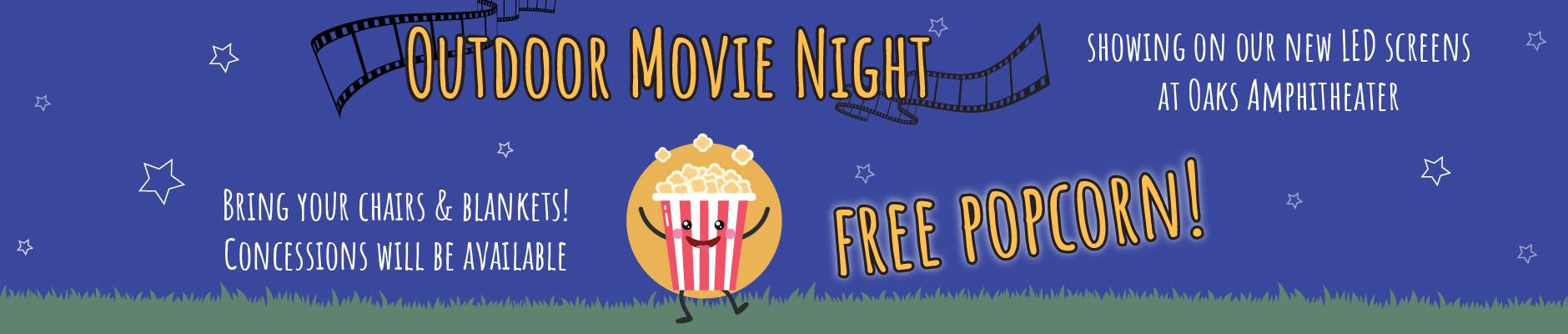 Outdoor Movie Nights - Finding Nemo and Zootopia 2 movies