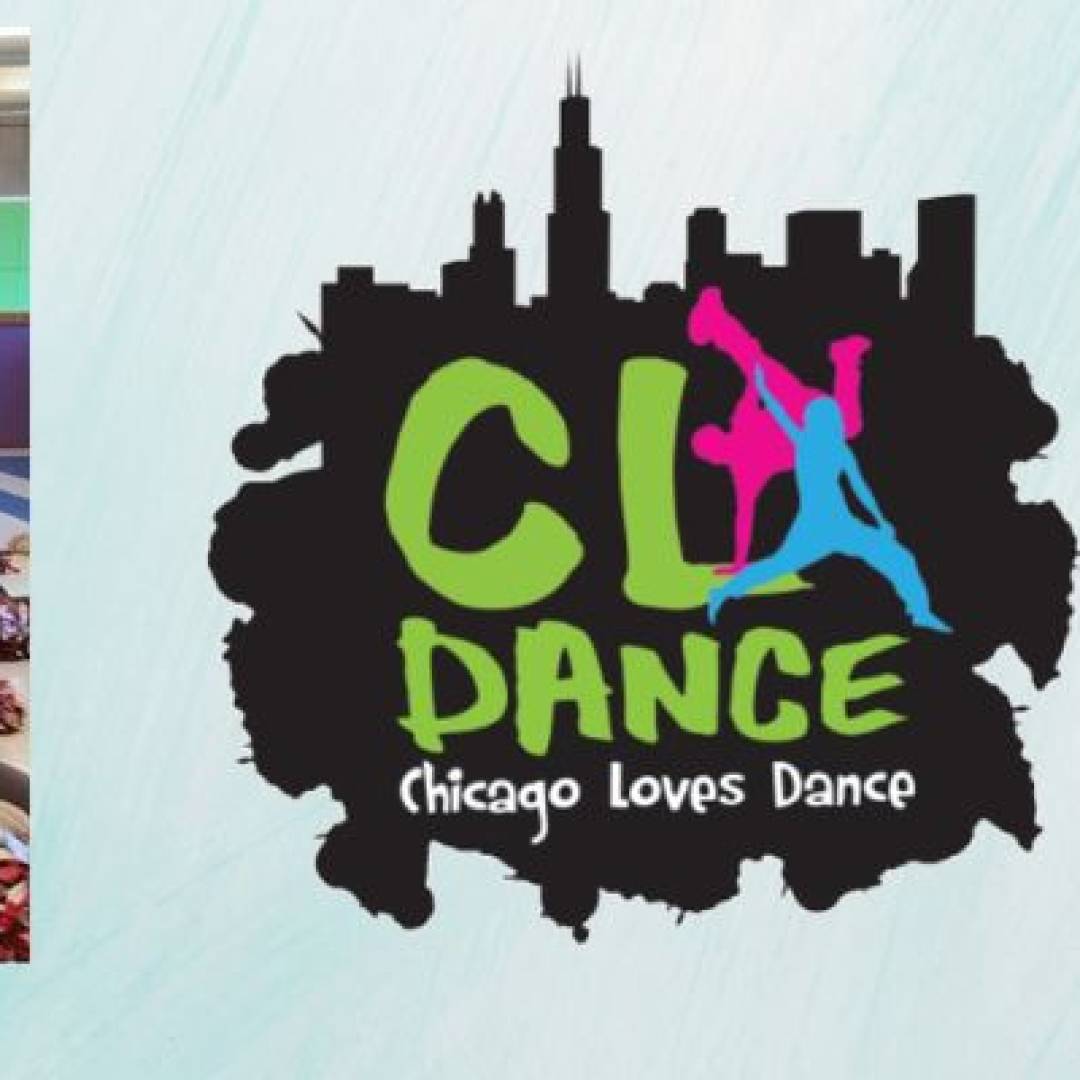 Children participating in Chicago Loves Dance classes, practicing dance movements and routines in a group setting.