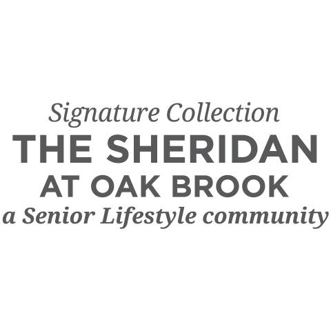 The Sheridan at Oak Brook senior lifestyle community logo