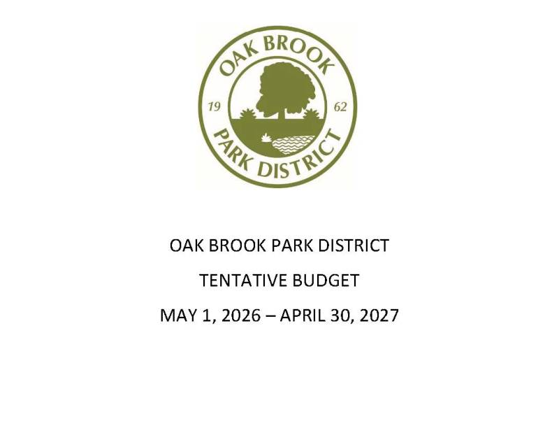 2026-27 Tentative Budget Report Cover